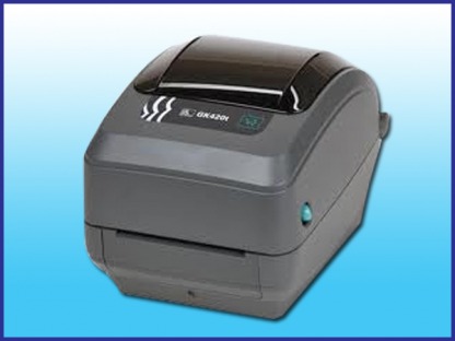 เครื่องพิมพ์บาร์โค้ด - Zebra label printer GK-420t